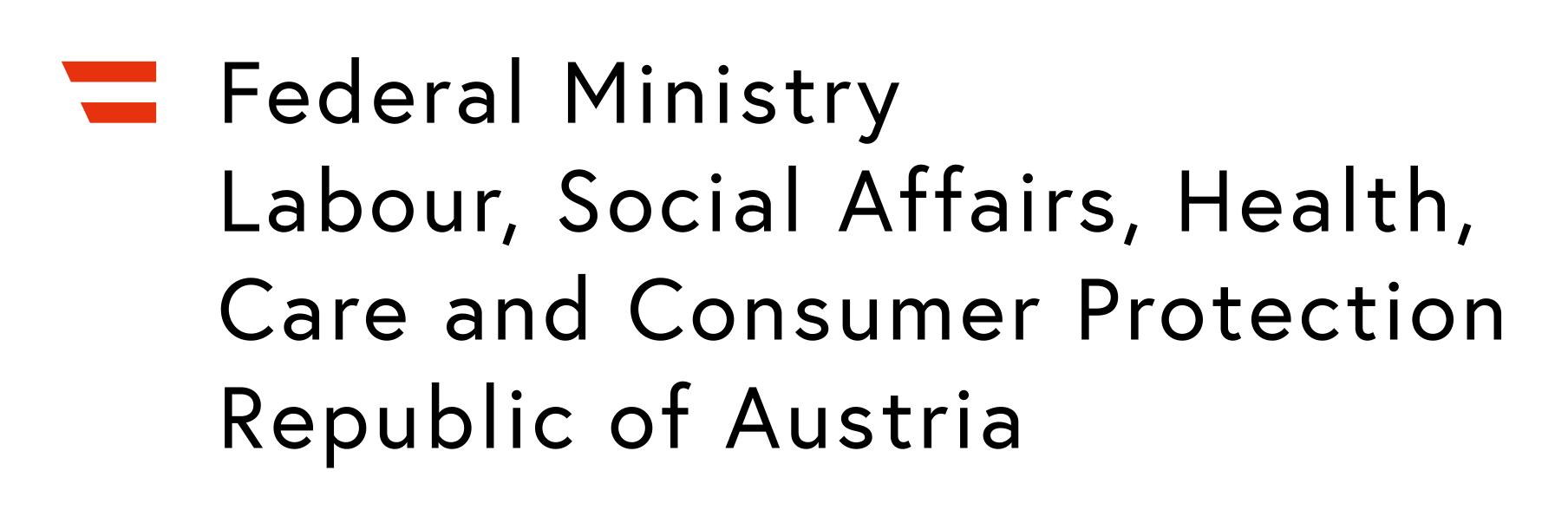 Logo Federal Ministry of Labour, Social Affairs, Health, Care and Consumer Protection